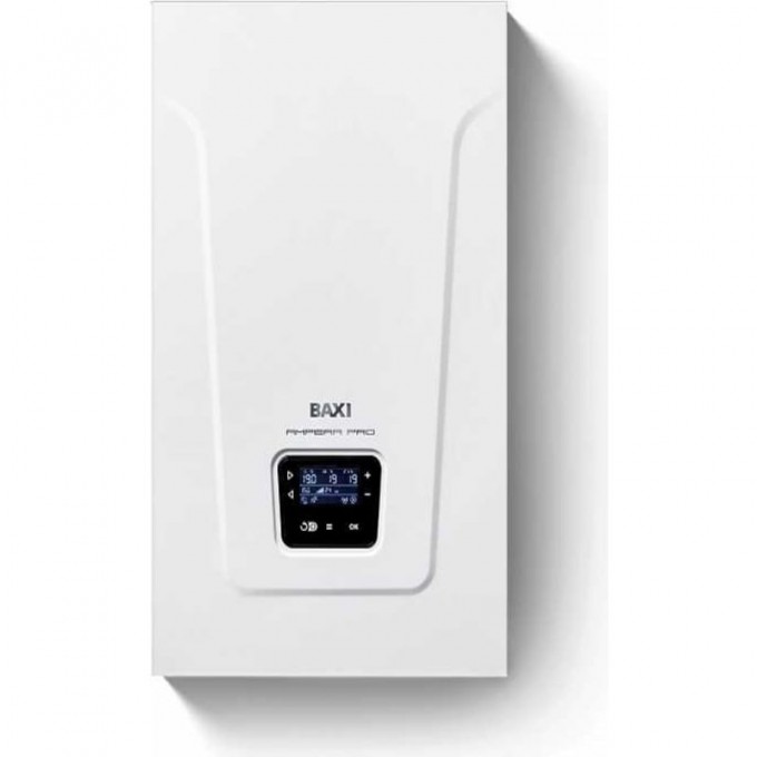 Электрический настенный котел BAXI AMPERA PRO 9 E8403309 Электрический настенный котел BAXI AMPERA PRO 9 E8403309