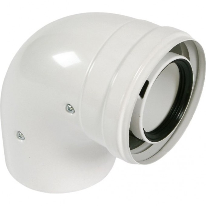 Отвод BAXI 90' d80 алюминиевый эмалированный KHG71401801 Отвод BAXI 90' d80 алюминиевый эмалированный KHG71401801