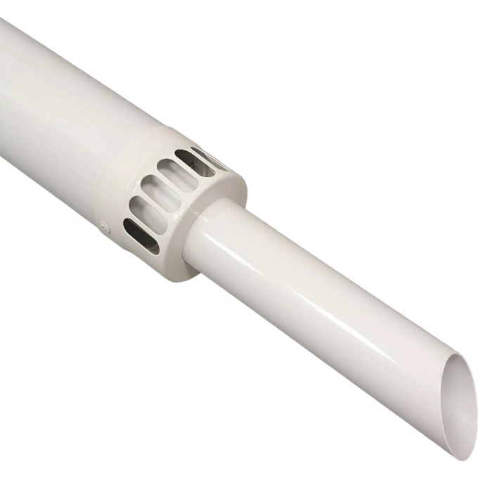 Труба коаксиальная BAXI с наконечником D 60/100 мм, L-1000 мм MT71413611 Труба коаксиальная BAXI с наконечником D 60/100 мм, L-1000 мм MT71413611